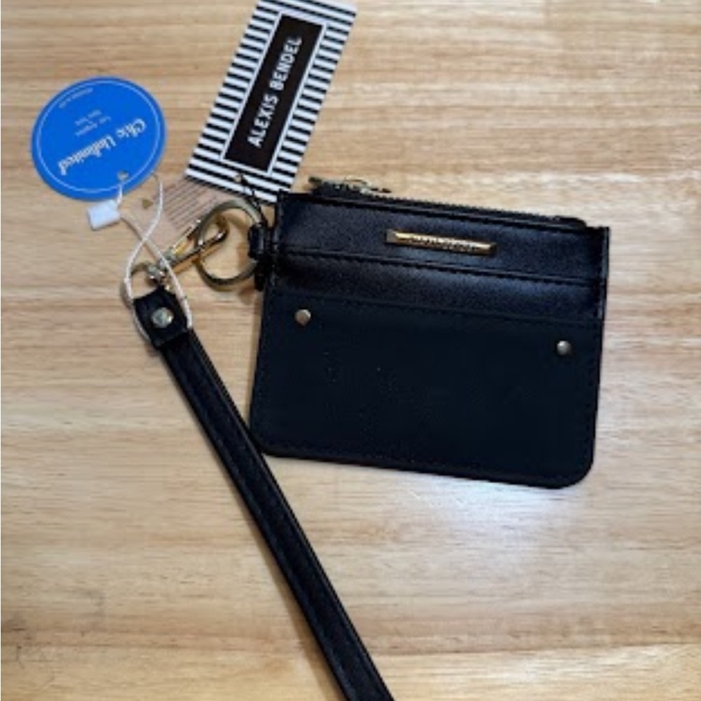 Alexis Bendel Black Wristlet Wallet